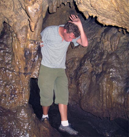 Unser Reiseleiter in der Guarachohöhle